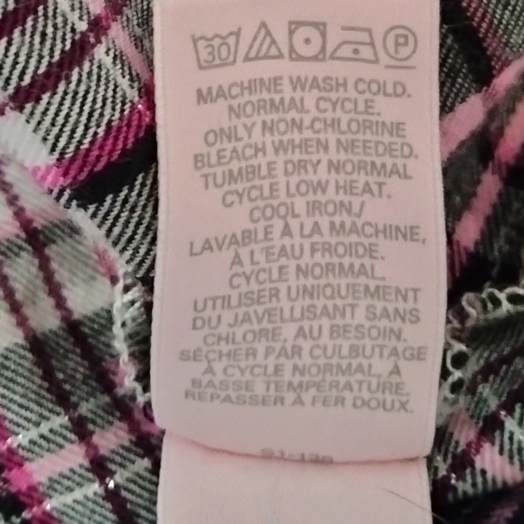 Victoria's Secret Pajama Set Plaids & Bows Sz. XL - Picture 11 of 16